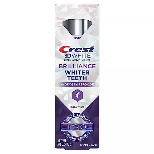 Crest 3D White Brilliance Ultra White Toothpaste, 3oz (Pack of 3)