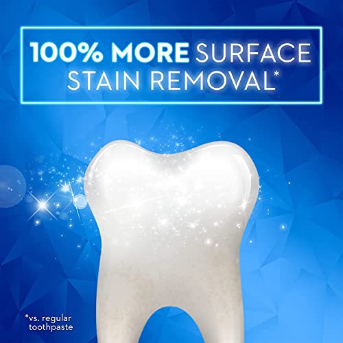 Crest 3D White Brilliance Vibrant Peppermint Whitening Toothpaste, 4.1 oz (Pack of 3)