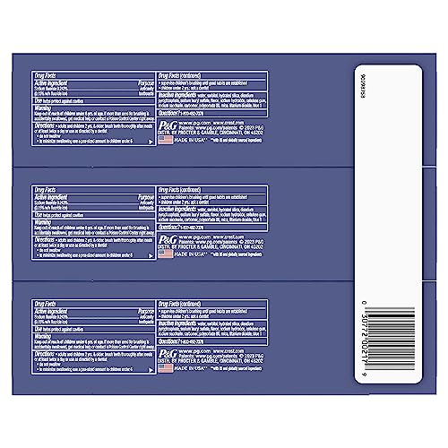 Crest 3D White Arctic Fresh Whitening Toothpaste 3.8 oz (Pack of 3)