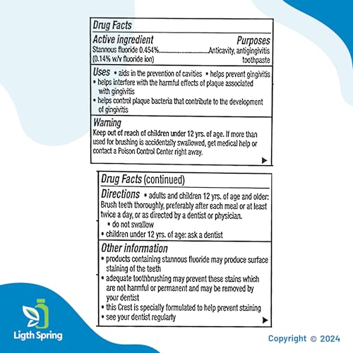 Crest Ultra Pro Health Gum Detoxify Toothpaste Bundle for Better Oral Health (Pack of 2)