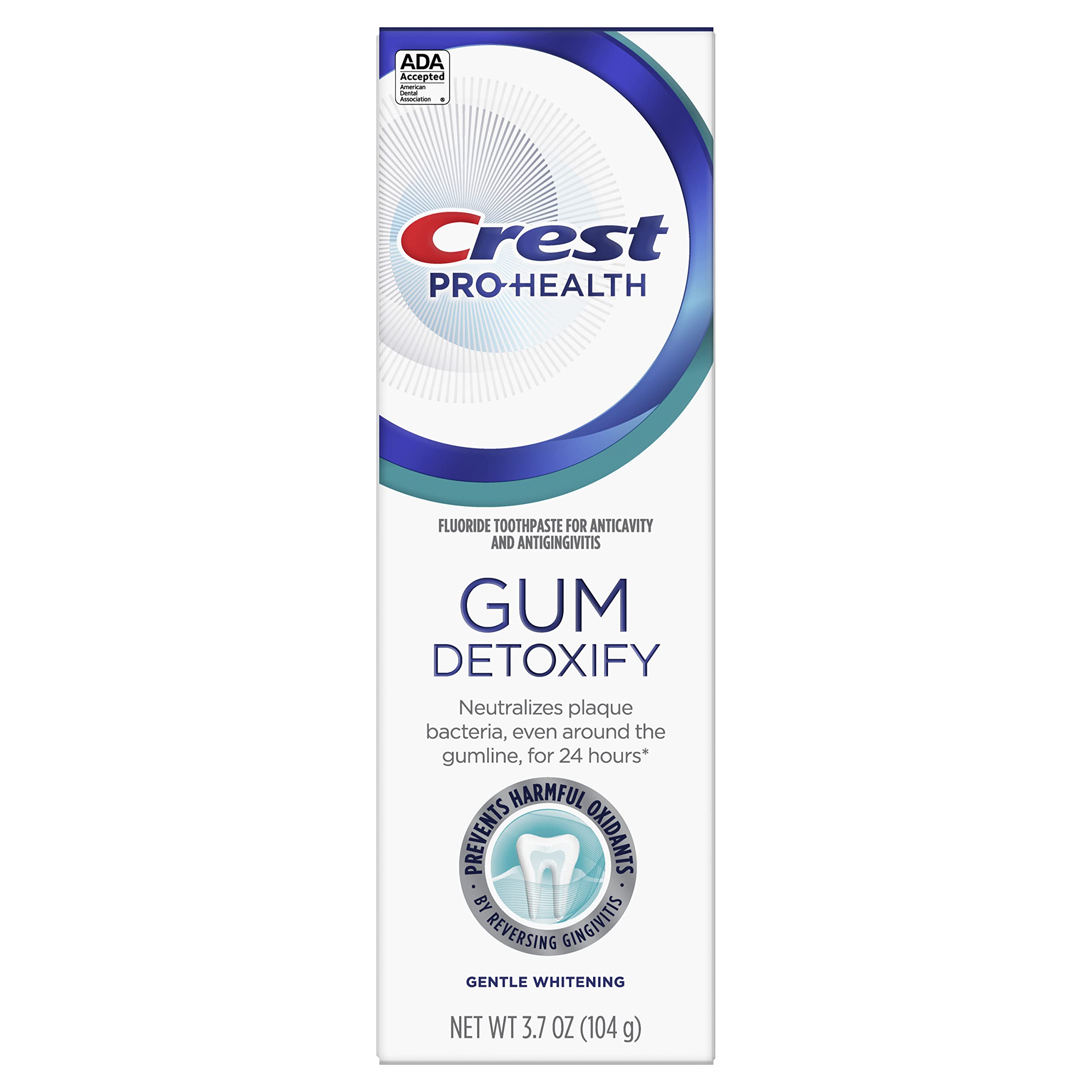 Gentle Whitening Toothpaste for Healthy Gums, 3.7 oz